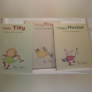 3 Tilly and Friends - Hello Tilly - Pretty Pru - Happy Hector Polly Dunbar 1st E